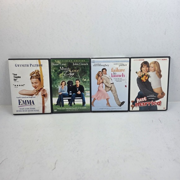 Other - Y2K RomCom DVD Bundle - Emma, Must Love Dogs, Failure to Launch, Just Married